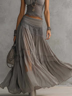 Elena Lace | Maxi Skirt Set