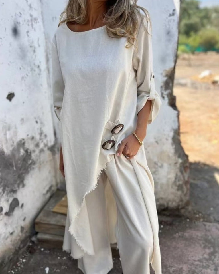 Elisa | Linen Dress