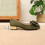 Eloria Bow Block Heel Pumps