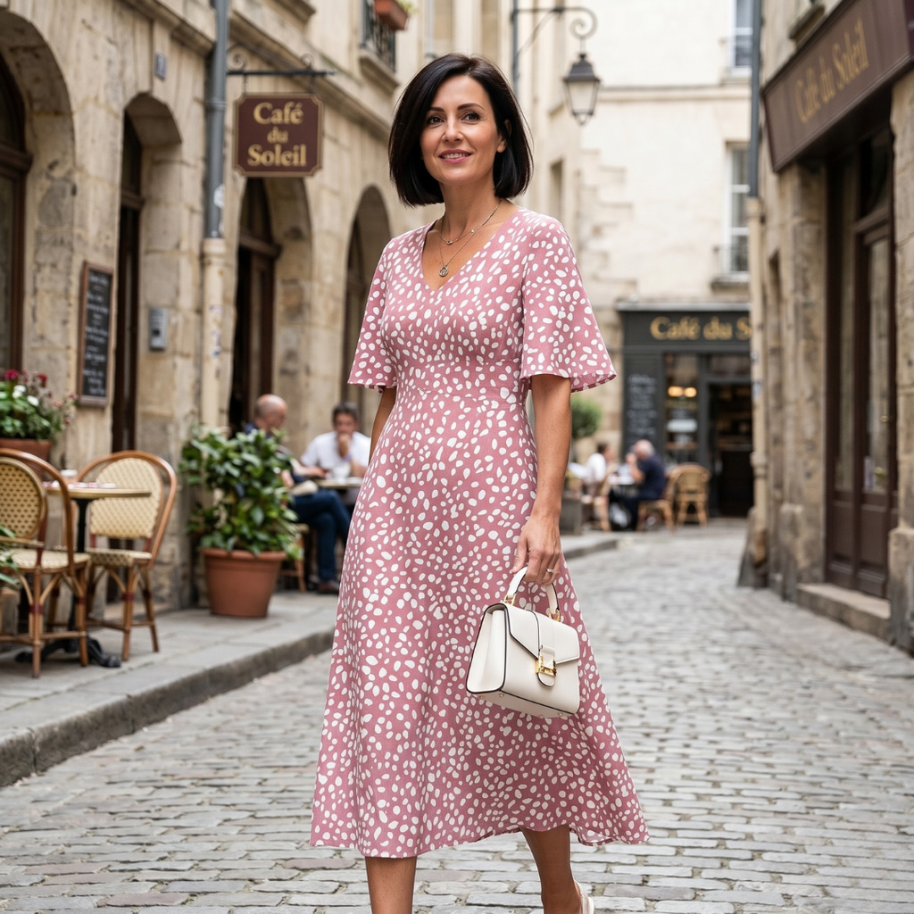 Colette | Elegant Midi Dress