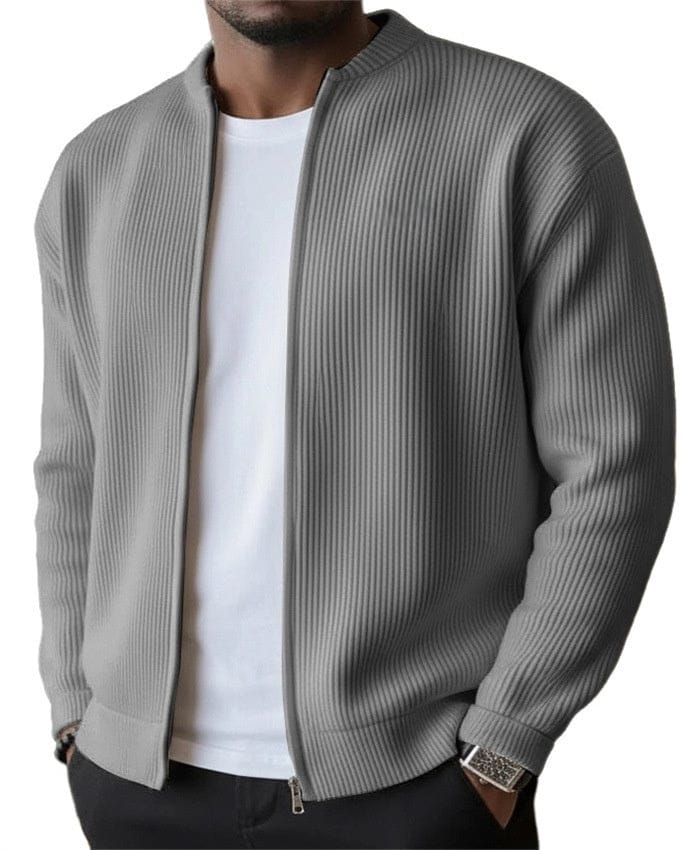 Miles™ | Ribbed Zip Cardigan