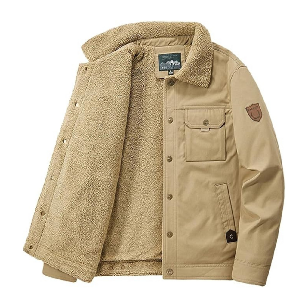 Danny™ | Wool-Lined Winter Jacket