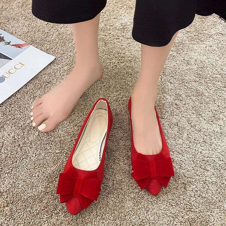 Eloria Bow Block Heel Pumps