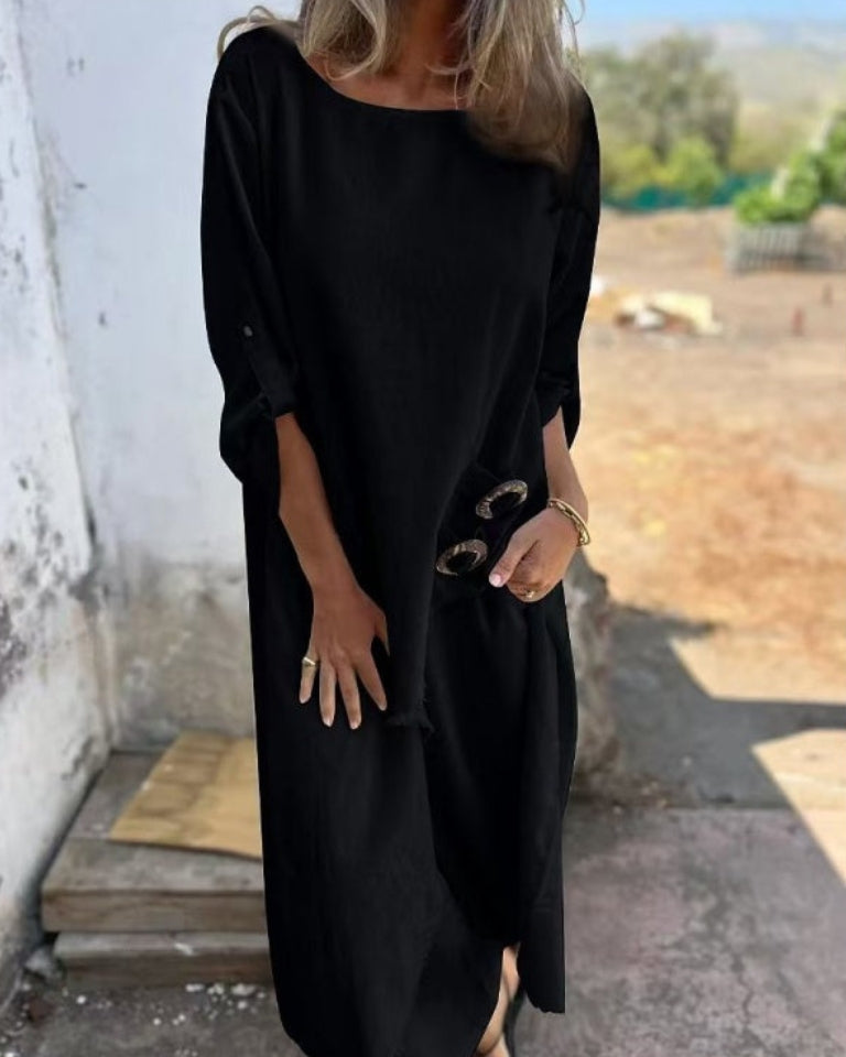 Elisa | Linen Dress