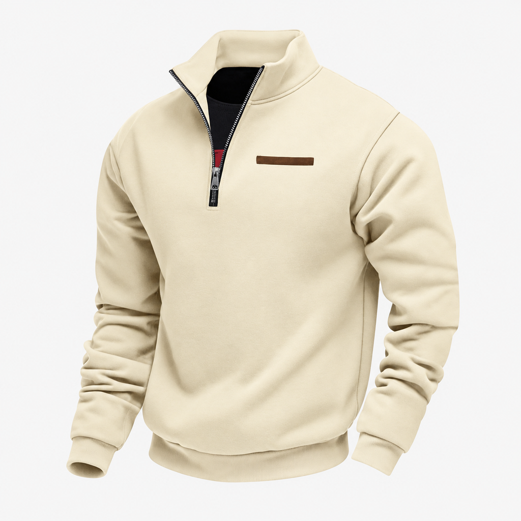 Fabian™ | Fleece-Lined Quarter-Zip Sweater