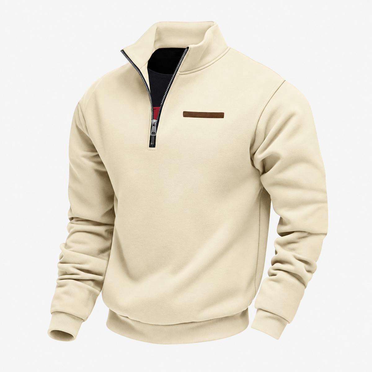 Fabian™ | Fleece-Lined Quarter-Zip Sweater