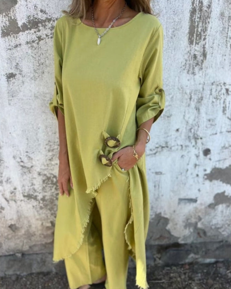 Elisa | Linen Dress