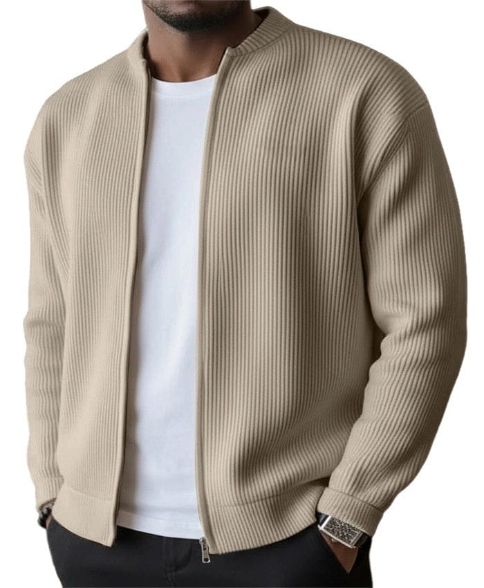 Miles™ | Ribbed Zip Cardigan