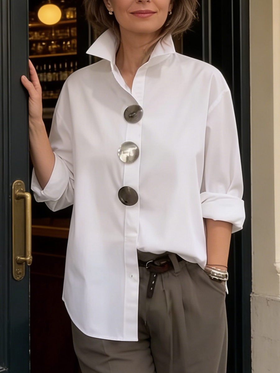 Rosaline | Button Blouse