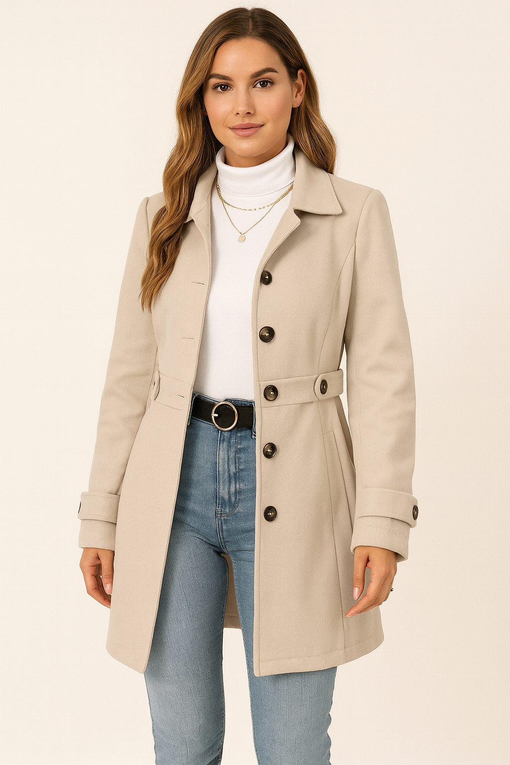 Camille™ | Belted Trench Coat