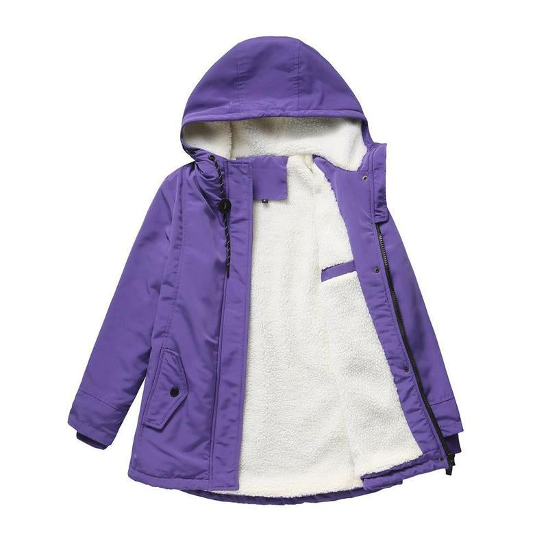 AMINA™ | Thick Winter Coat with Quilted Lining For Warmth