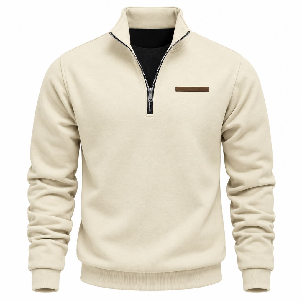 Fabian™ | Fleece-Lined Quarter-Zip Sweater