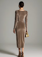 Mykah™ | Elegant Midi Dress