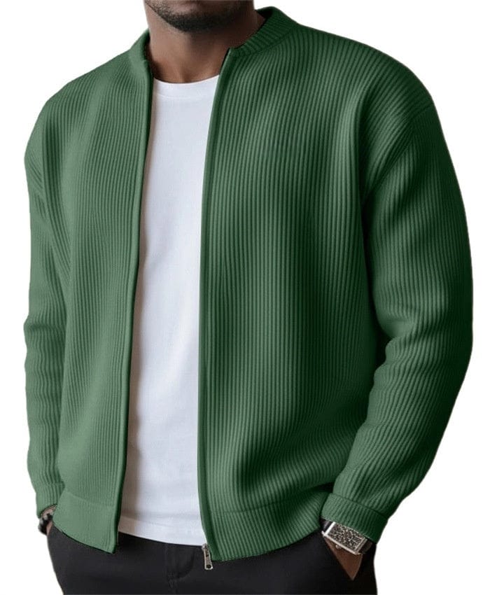 Miles™ | Ribbed Zip Cardigan