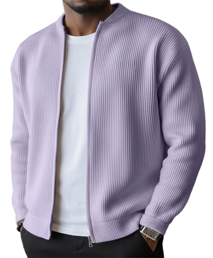 Miles™ | Ribbed Zip Cardigan