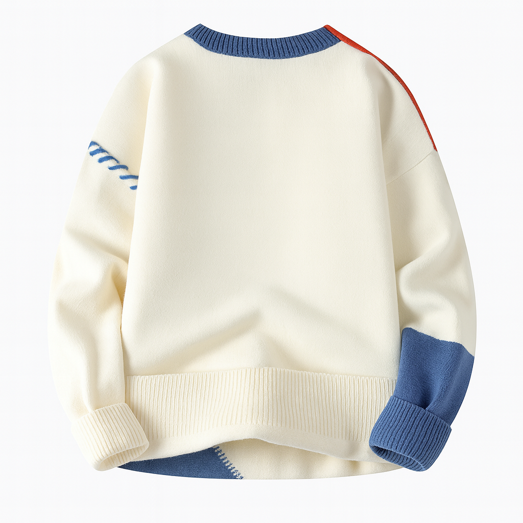 Arty™ | Patchwork Knit Sweater