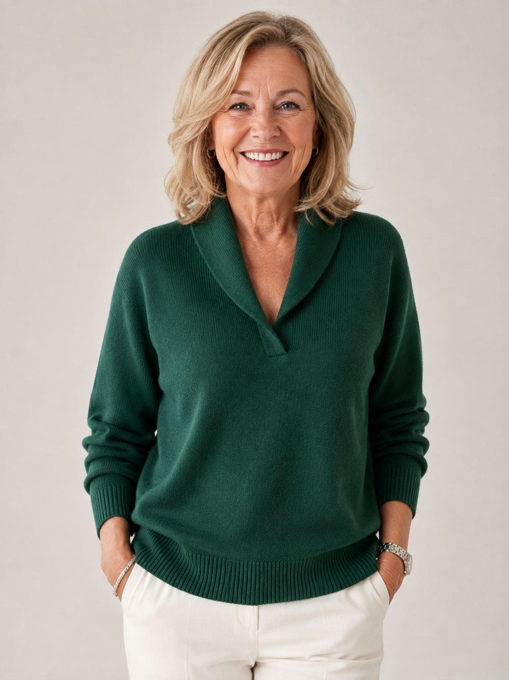 Marlene - Shawl Collar Sweater