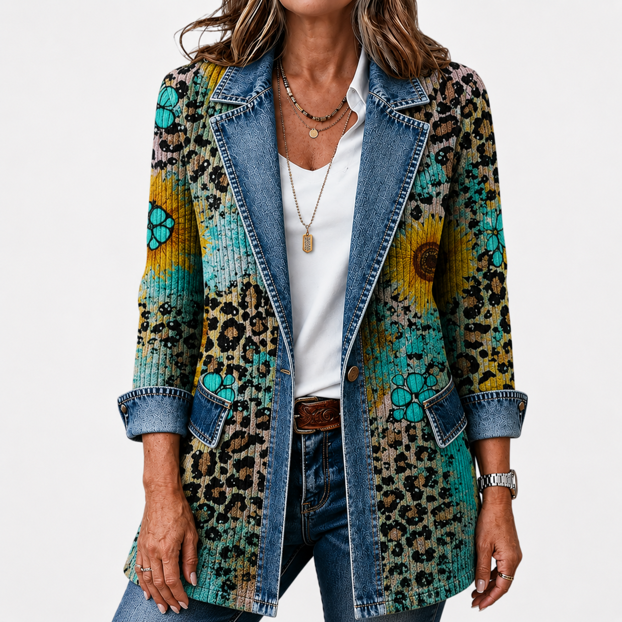 Margaret | Mixed Jacket