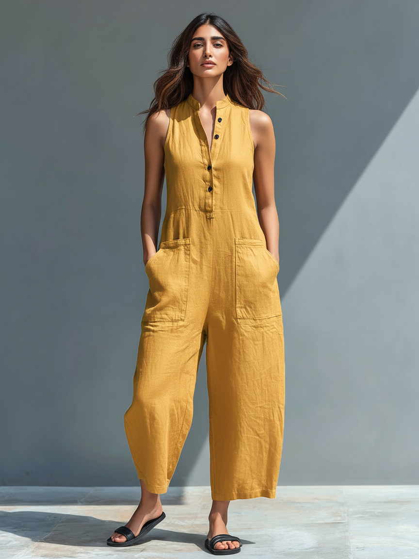 Lucinda | Sleeveless Jumpsuit