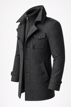 Marcus™ | Tailored Wool-Blend Overcoat