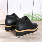 Coralie™ | Comfort Wedge Ankle Boots