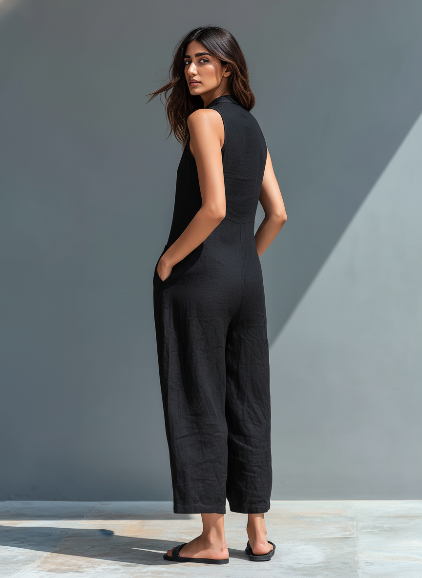 Lucinda | Sleeveless Jumpsuit