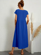 Gabrielle™ — Flowing Midi Dress Timeless Elegance
