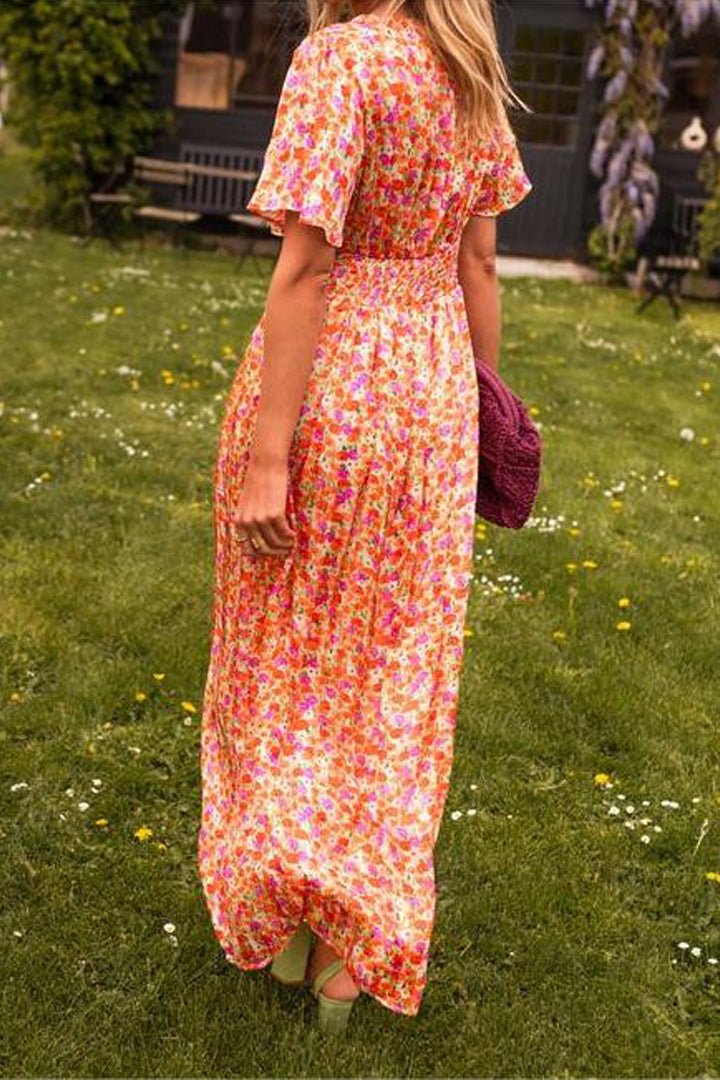 Linda | Flattering Floral Dress