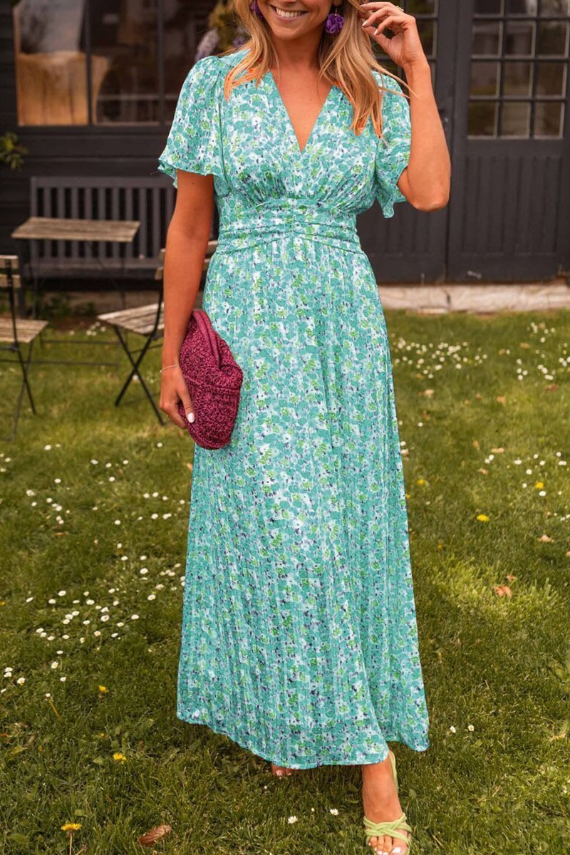 Linda | Flattering Floral Dress