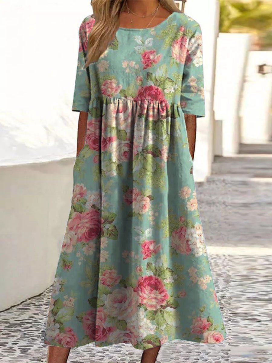 LAARNI™ | Relaxed Midi Dress