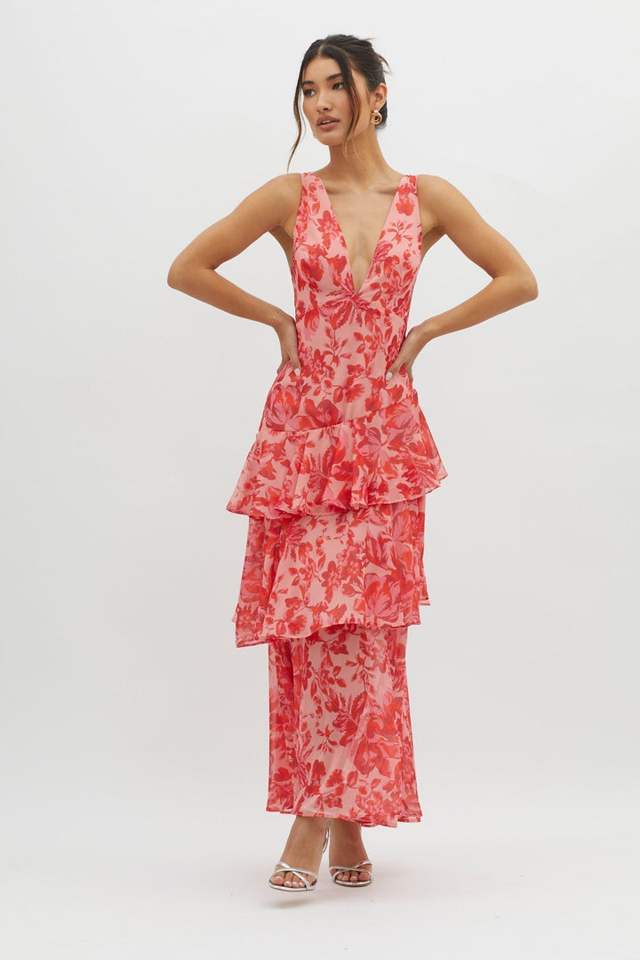Taviana™ | Sophisticated Midi Dress