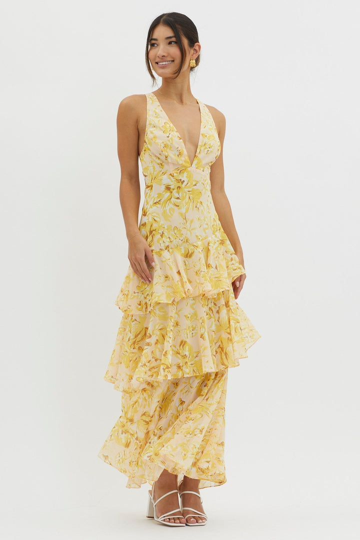 Taviana™ | Sophisticated Midi Dress