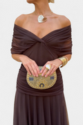 Alondra™ | Long Floral Dress with V-Neck