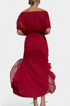 Alondra™ Long Floral Dress with V-Neck