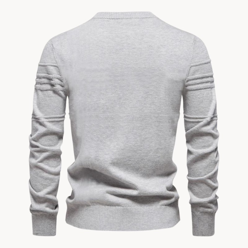 Fabrizio™ | Textured Check Knit Sweater
