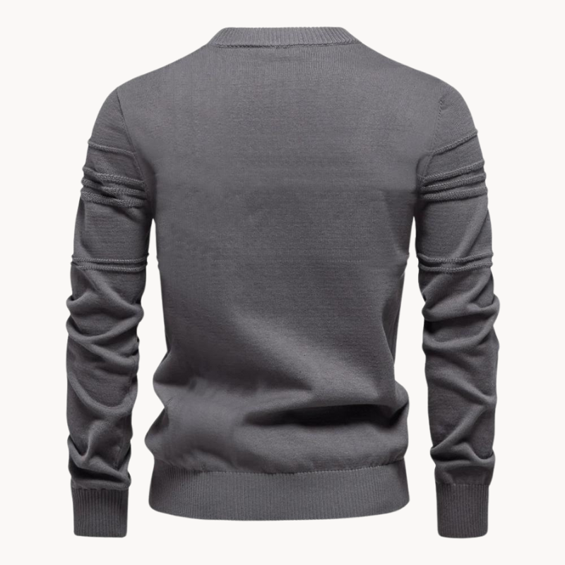 Fabrizio™ | Textured Check Knit Sweater
