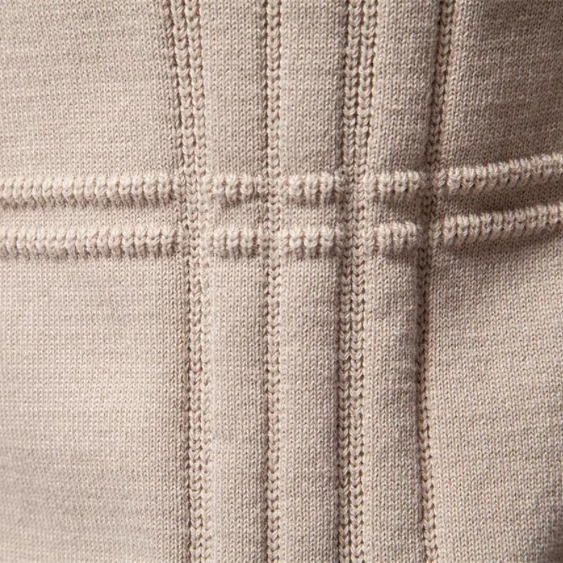 Fabrizio™ | Textured Check Knit Sweater