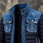 Dante™ | Quilted Denim Hybrid Jacket