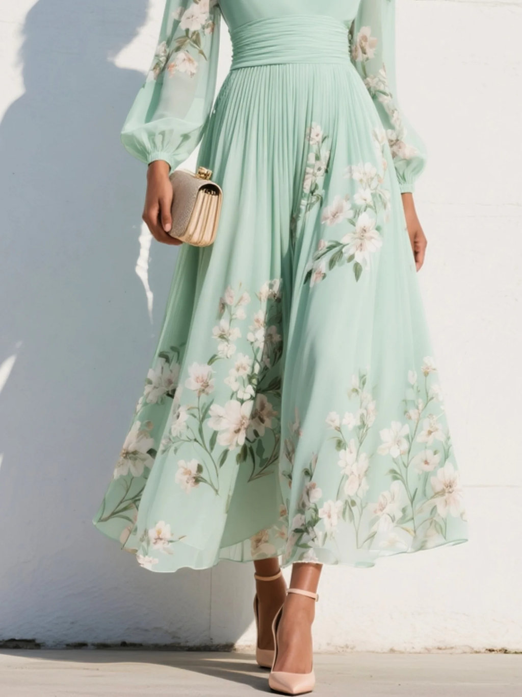Odelia™ Floral Midi Dress