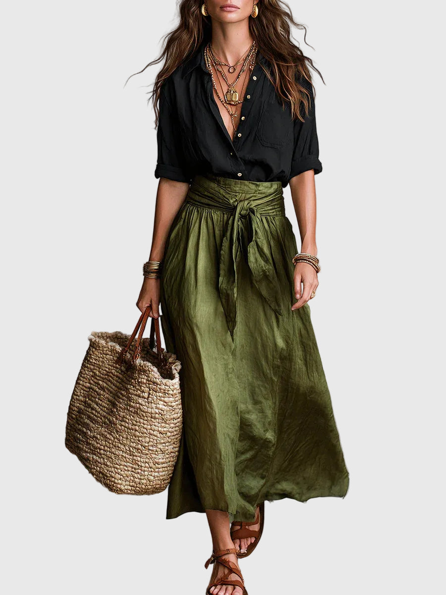 Odelia | Midi Skirt Set
