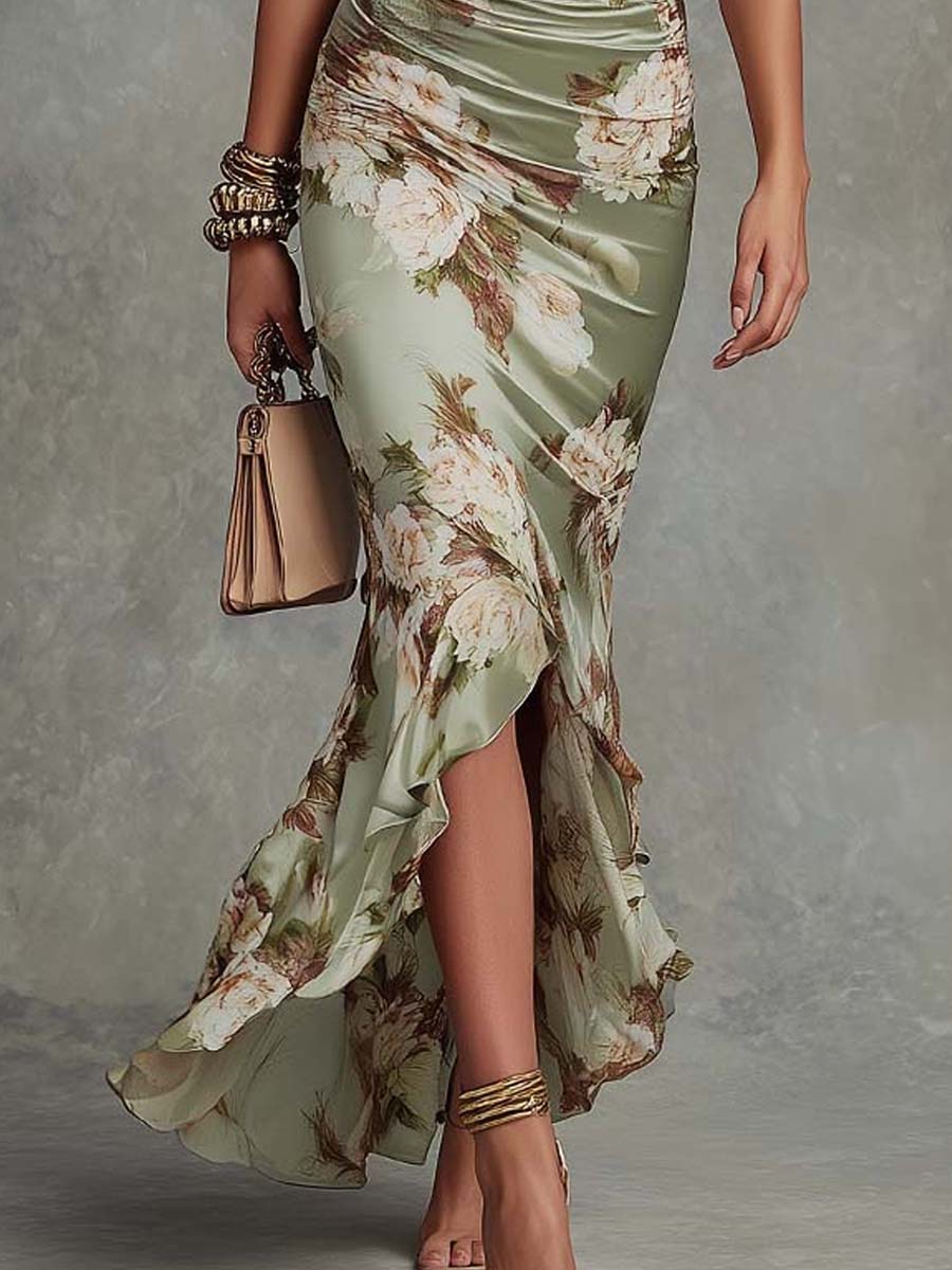 Anastasia | Satin Dress