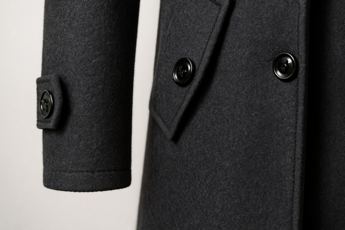 Marcus™ | Tailored Wool-Blend Overcoat