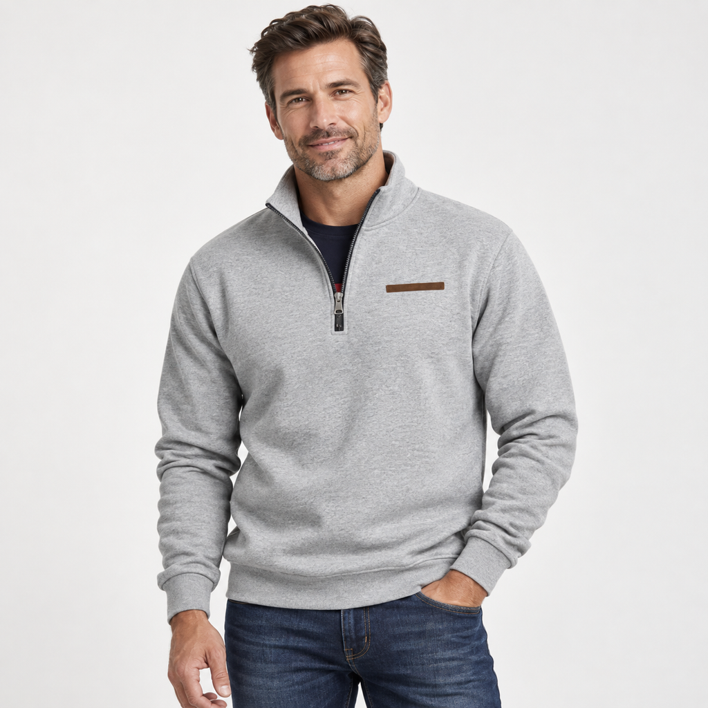 Fabian™ | Fleece-Lined Quarter-Zip Sweater