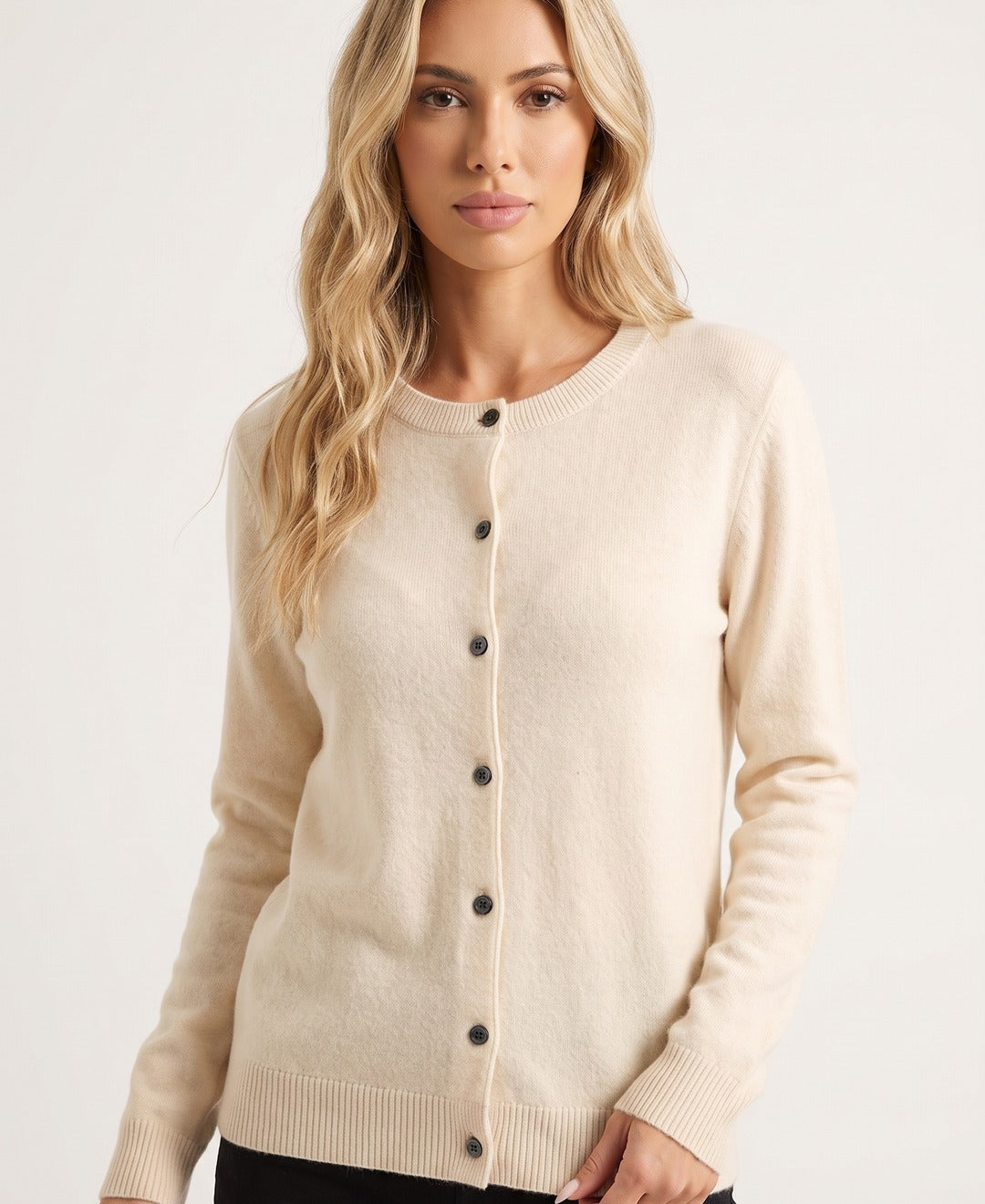 Adele™ | Classic Knit Cardigan