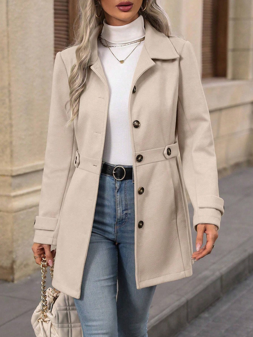 Camille™ | Belted Trench Coat