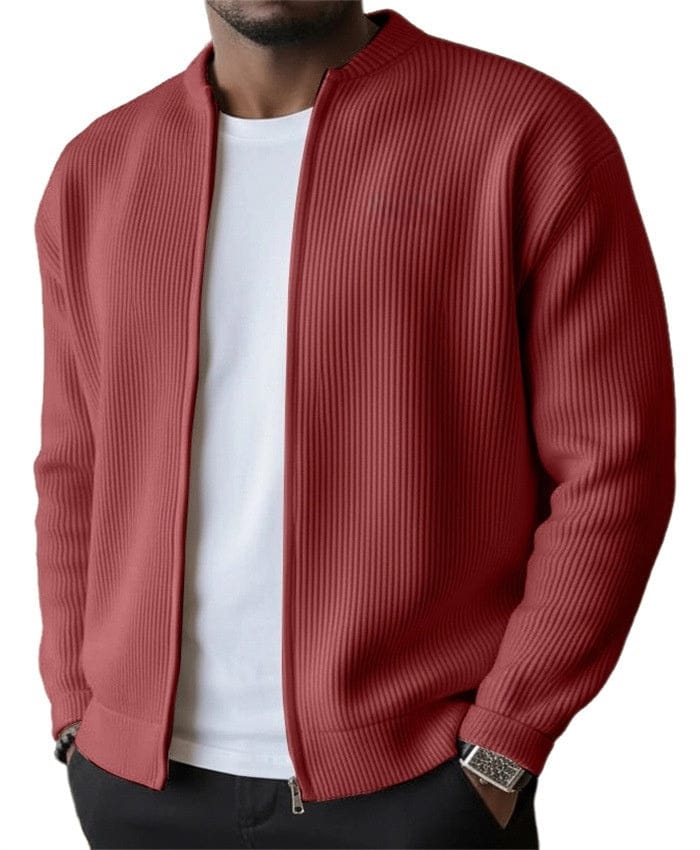Miles™ | Ribbed Zip Cardigan