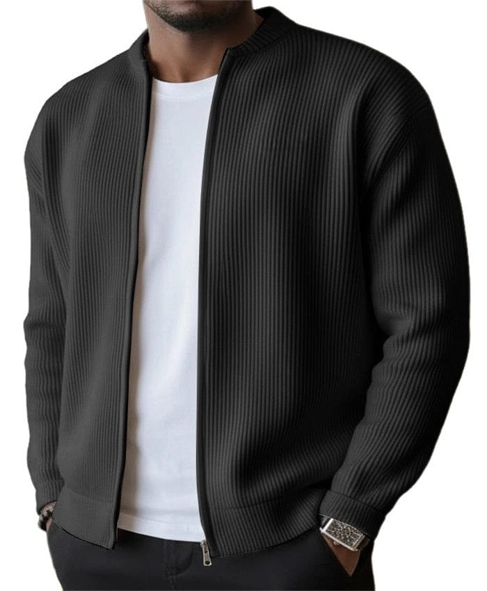 Miles™ | Ribbed Zip Cardigan