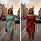Stella™ | Halter Neck Maxi Dress