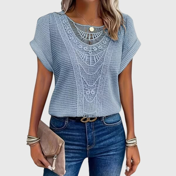 Pearl™ | Elegant Ibiza Style Blouse