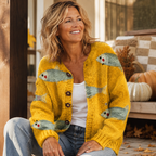 Anouk™ | Vintage Knit Cardigan Sweater